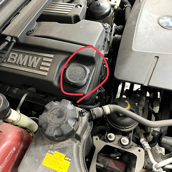 BMW X1 エンジンオイル交換
